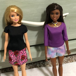 Handmade Barbie Clothes / Modest Doll Shirt-top / NO VELCRO© / - Etsy