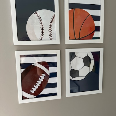 Toddler Room Decor Boy Sports Theme Room Decor PRINTABLE - Etsy