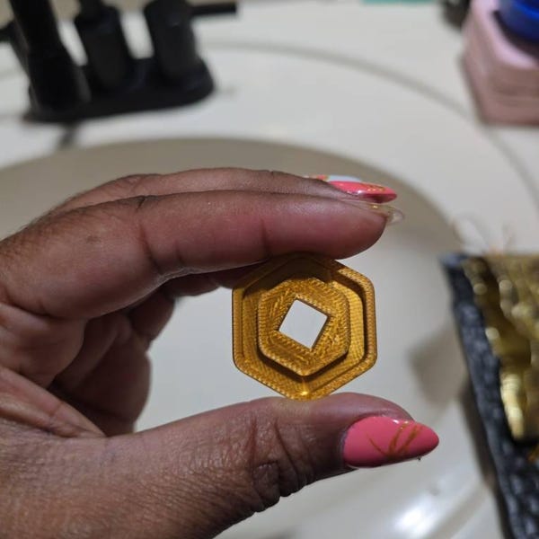Roblox Robux Gold Coins - Pretend Play Set for Kids, Children’s ...