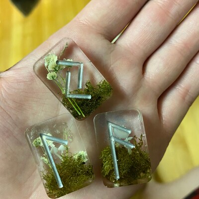 Viking Rune Resin Mold-rune Silicone Mold-crystal Rune Stone Mold ...