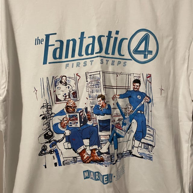 最終価格　ファンタスティック４　ファーストステップ　Ｔシャツ　Lサイズ　マーベル Amazon | マーベル ファンタスティック4：ファースト・ステップ