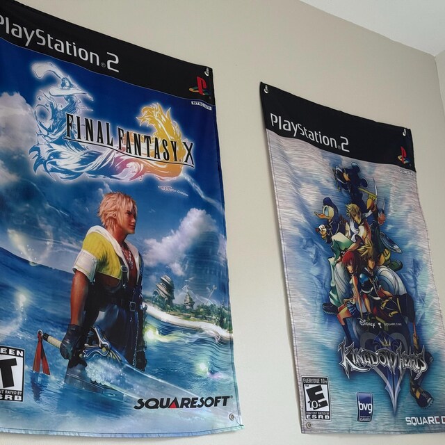 Final Fantasy X Custom Wall Flag Banner Tapestry 2 X 3 Ft, PS2