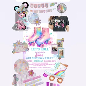 Pink Bow Coquette 13th Birthday Girl Invitation, Sweet 16 Birthday Invitation, Teen Birthday Invite, Coquette Bow, Editable Canva Template