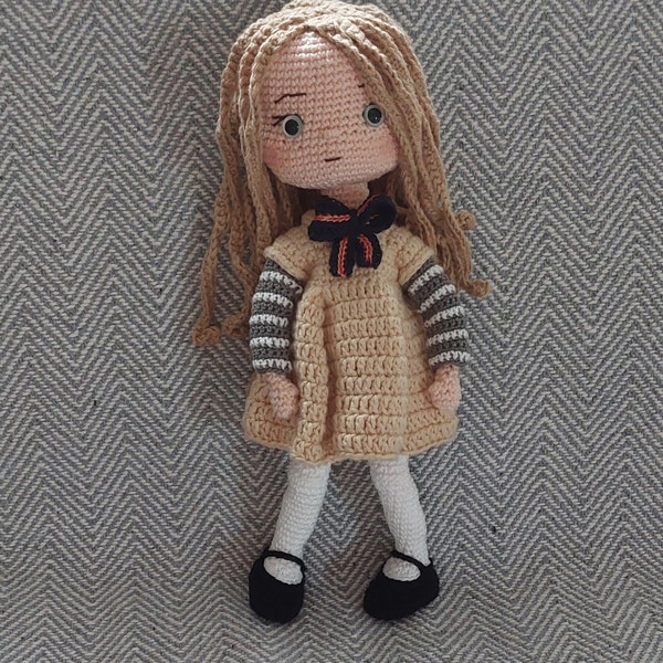 English PDF Crochet Pattern M3gan Doll Instant Download Model 3 ...