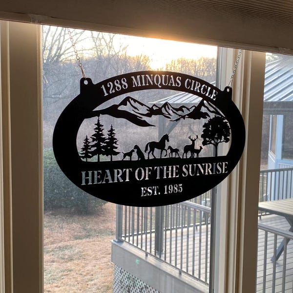 Personalized Your Metal Farm Sign, Farmhouse Metal Sign, Custom Ranch ...