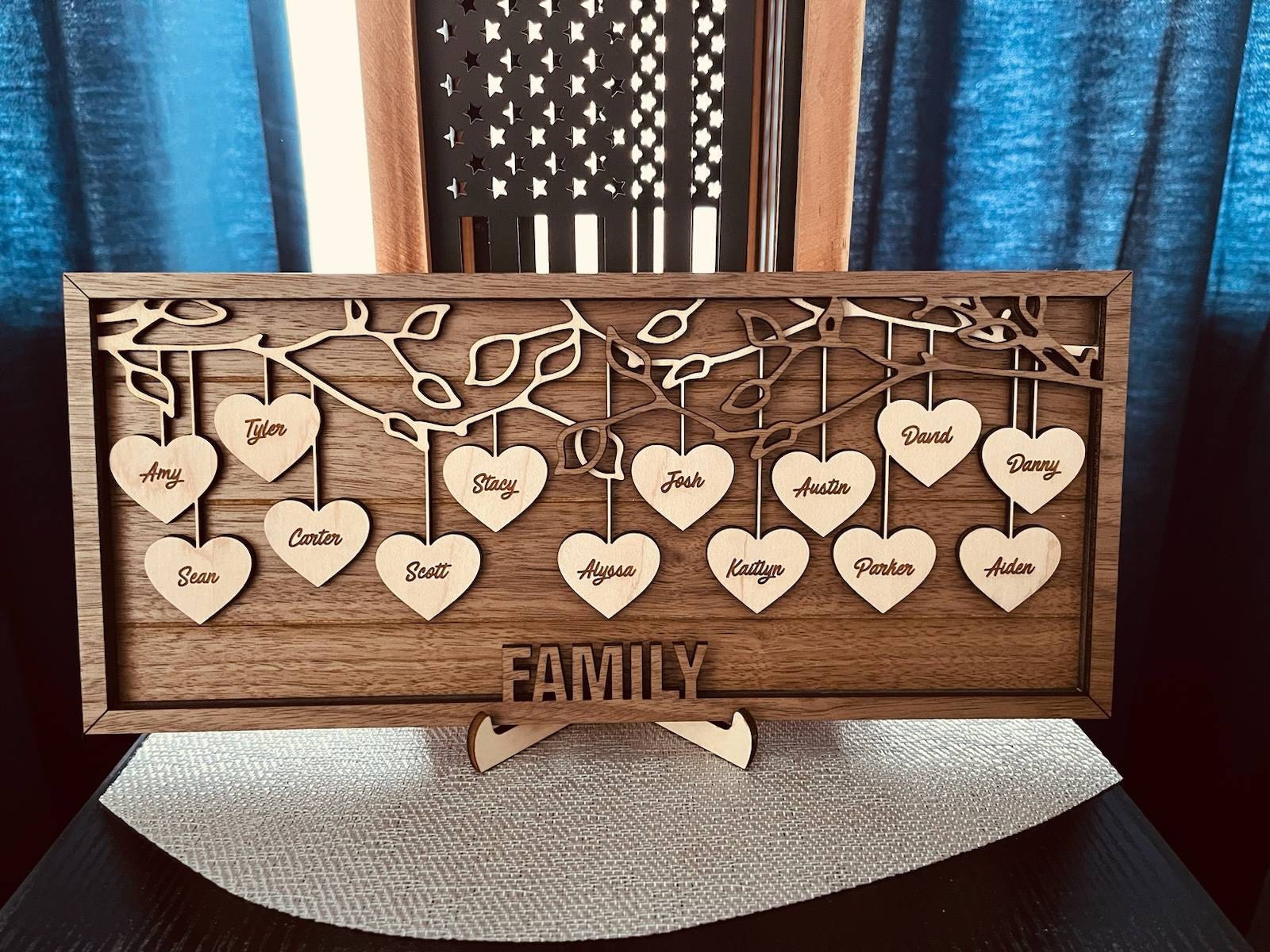 Custom Mother&#39;s Day Gift Personalized Gift from Kids Mother&#39;s Day Present from Children Mothers Day Gift for Grandma Grandchildren Names
