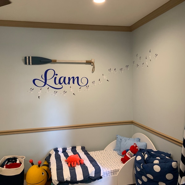 Name Wall Decal Boys Name Wall Decal Personalized Name Decal Custom ...