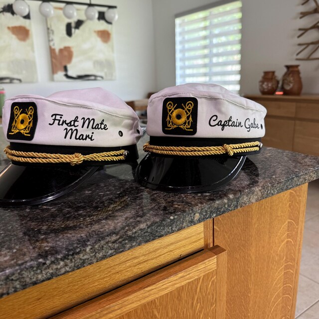 Captain And First Mate Hats Captain Hats, Fist Mate Hats, Captain