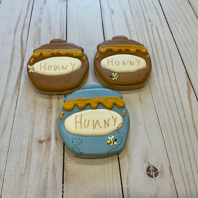 Honey Pot Beeday Pooh Bear Cookie Cutter - Cookie Cutters by