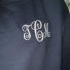Embroidered Personalized Monogram Sweatshirt, Monogrammed Crewneck ...