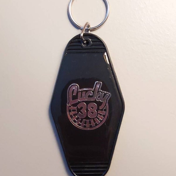 Customizable Fallout Nuka-world Keychain - Etsy