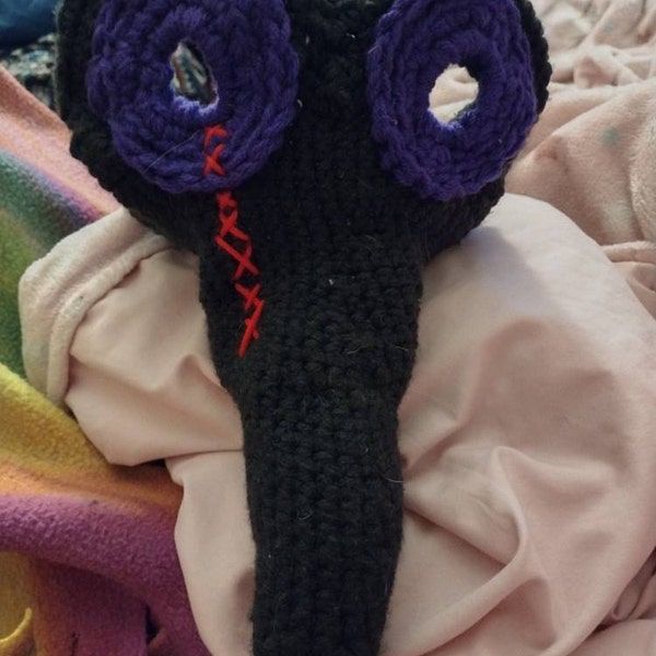 OH Plague Doctor Crochet Mask Pattern **PATTERN ONLY** Etsy