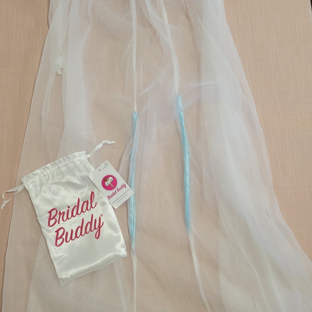 Its the one accessory you'll need when wearing a gown! #bridal #weddi, bridal  buddy