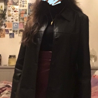 Women's Vintage Brown Suede Jacket M