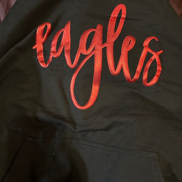 Puff Game Day Tee- Red