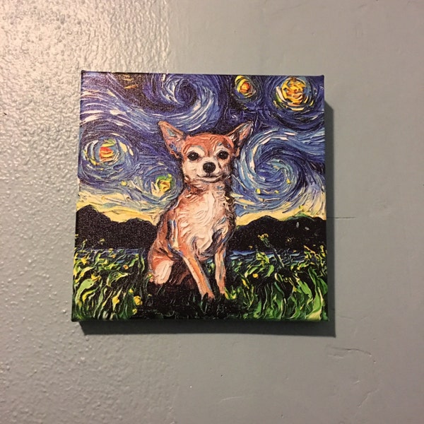 Starry Night Stretched Canvas