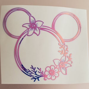 Download Flower And Garden Minnie Svg Flower And Garden Mouse Etsy