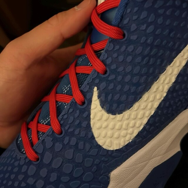 Kobe KB 6 VI「リバースグリンチ」用 薄型フラットレース 交換用靴ひも