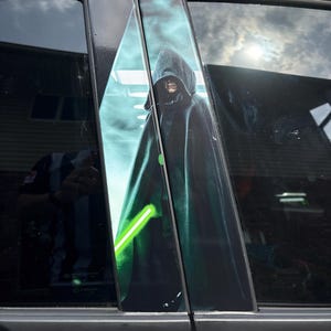 Car Doors Livery Pillar Decal Sticker Wrap - ANY IMAGE  - high quality graphics - fits for any vehicle