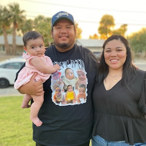 April added a photo of their purchase