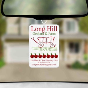 Download Dye Sublimation Rectangle Car Air Freshener Mockup Add Your Etsy