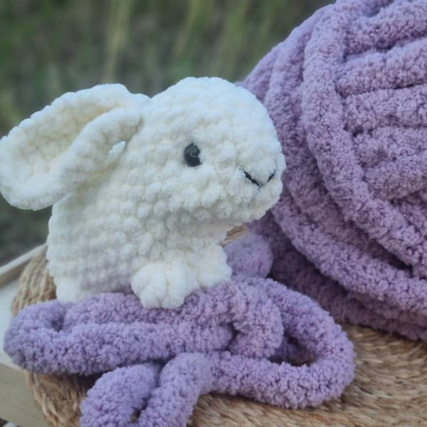 Crochet Pattern DWARF RABBIT / Crochet PATTERN Plush Toy / Amigurumi ...