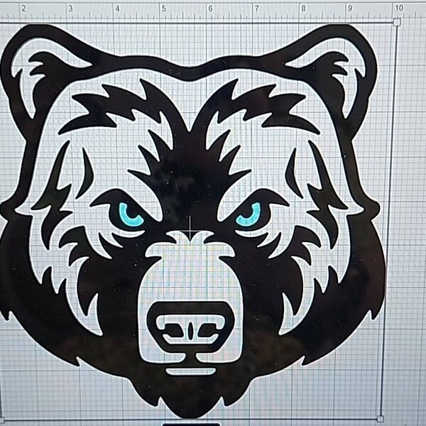 Grizzly Bear SVG Files Cricut, Bear Clipart, Grizzly Bear SVG, Bear SVG ...