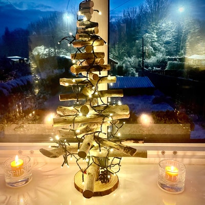 Medium Driftwood Christmas Tree - Etsy UK