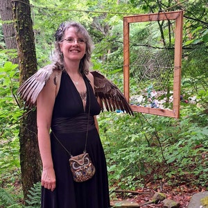 Natural Over the Shoulder Pheasant Feather Wings Costume - Etsy