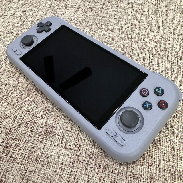 Retroid Pocket 4 PSX ダークグレーボタンカラーサイン (Flip2