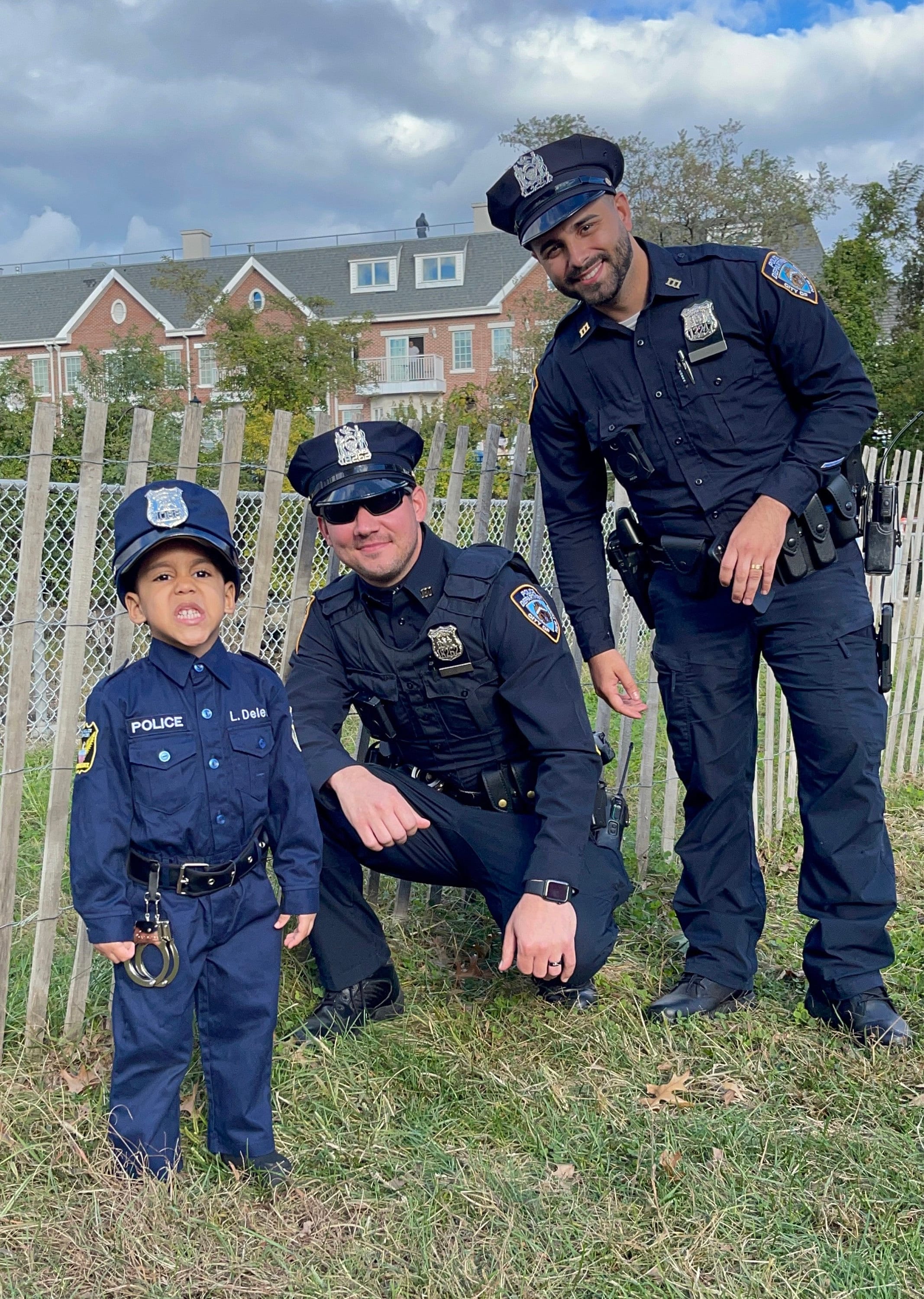 Kid&#39;s Police Costume | Embroidery PERSONALIZED Costume | Authentic | FREE hat | Perfect Kid&#39;s Birthday gift | Best Kid&#39;s Christmas Present!