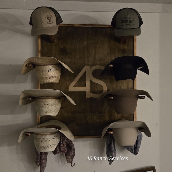 Custom-made Cowboy Hat Racks - Etsy