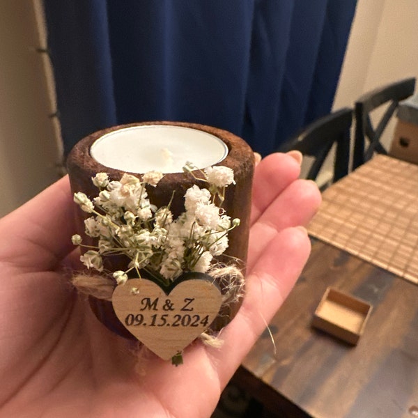 Personalized Candle Wedding Favor, Wedding Favors for Guests in Bulk ...