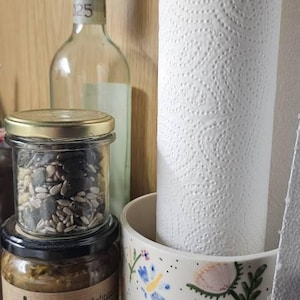 花柄ハンドメイド陶器ペーパータオルホルダー - Etsy 日本