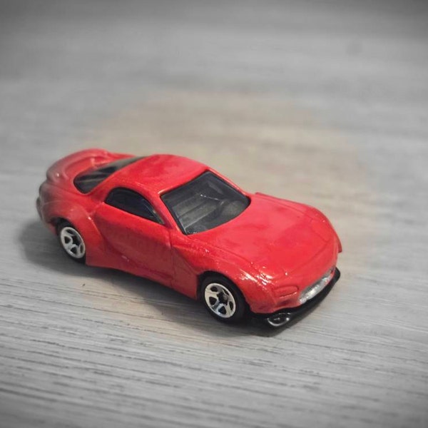 Body Kit for Hot Wheels Mazda Rx7 1/64 Scale Diecast Custom Resin ...
