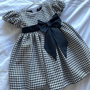 Black & White Party Dress-baby Dress-spring Dress-summer Dress-girls Dress-toddler  Dress-birthday Dress-xmas Baby Dress-1st Birthday Dress - Etsy