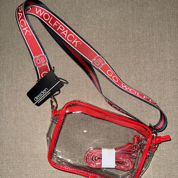 Beaded strap clear bag- Tennessee main image 1