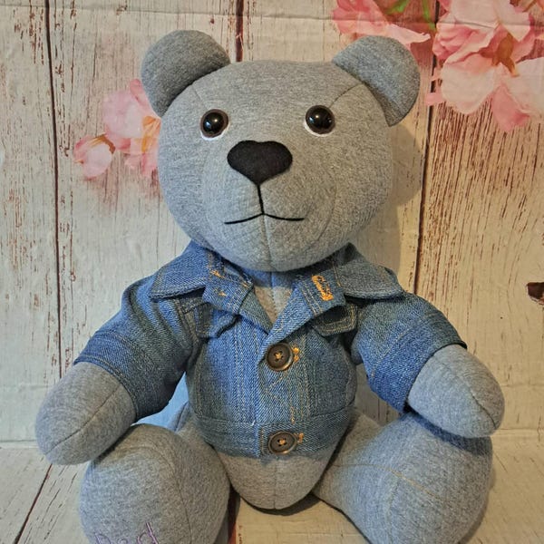 Teddy Bear Sleepsuit /onesie - PDF Pattern - Fits 15-18 Inch Teddy ...