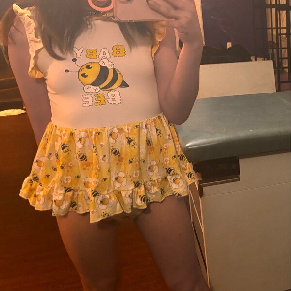 Baby Toddler Bee Costume Cosplay Romper