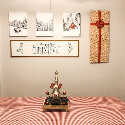 Winter Wonderland Printable Set of 3 Piece. Christmas Gallery Wall Art ...