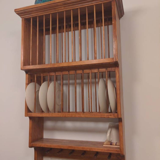C.à-d. Pour Marika 3 niveaux SHAKER PEG Moulure couronnée Tasse en bois