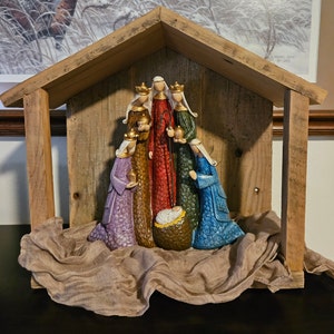 Pedestal Wood Block Risers, Reclaimed Wood Riser, Farmhouse Decor ...