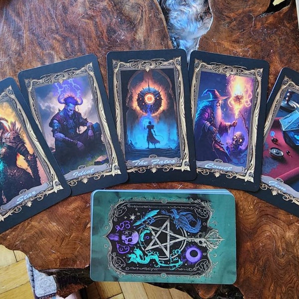 Deck Of Illusions A D D 5e Magic Item Etsy Deck of illusions a d d 5e magic item etsy