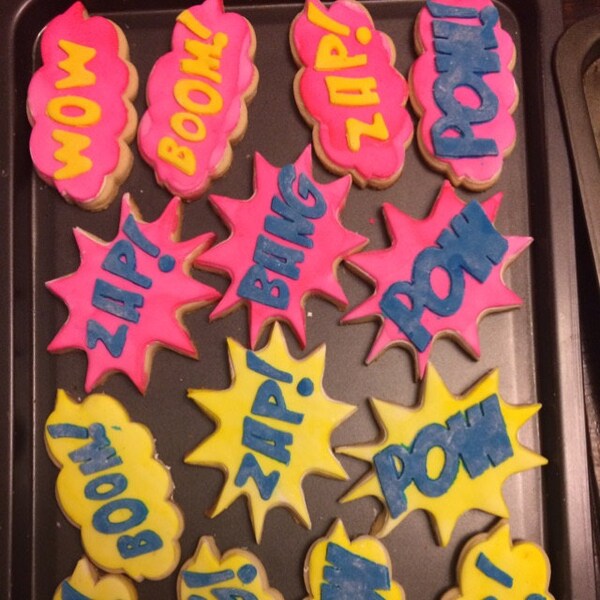 Pow Sign - Pow 266-B937 Cookie Cutter Set - Etsy
