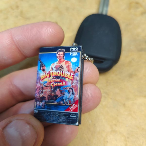 Horror Movie Keychains Miniature Movie Keychains Mini VHS 60 Different ...