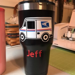 Mail Truck SVG FilePostal Truck SVGPost Office SVG.svg | Etsy