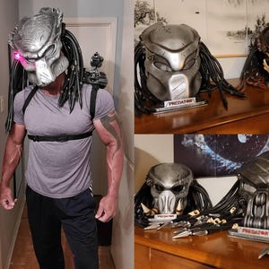 プレデターバイオマスクコスプレ - ジャングルハンターヘルメット