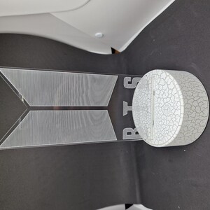 Lampe 3D Sunn 98 – Design Rétro – Sans Emballage – Neuve