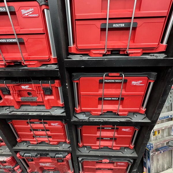 Custom Milwaukee PACKOUT Drawer Handle Label: Tool Box Organizer - Etsy