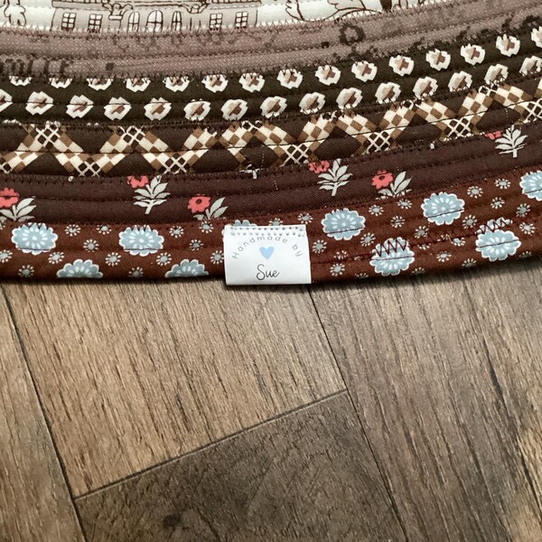 Set of 50 Custom Name Sewing Machinedesign Fabric Clothing Labels ...